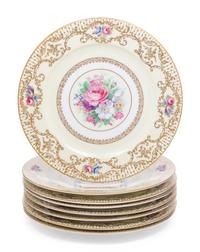 A Set of Eight Rosenthal Porcelain Chargers