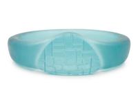 Teal Glass Bangle Bracelet