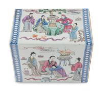 A Chinese Export Porcelain Jardinière
