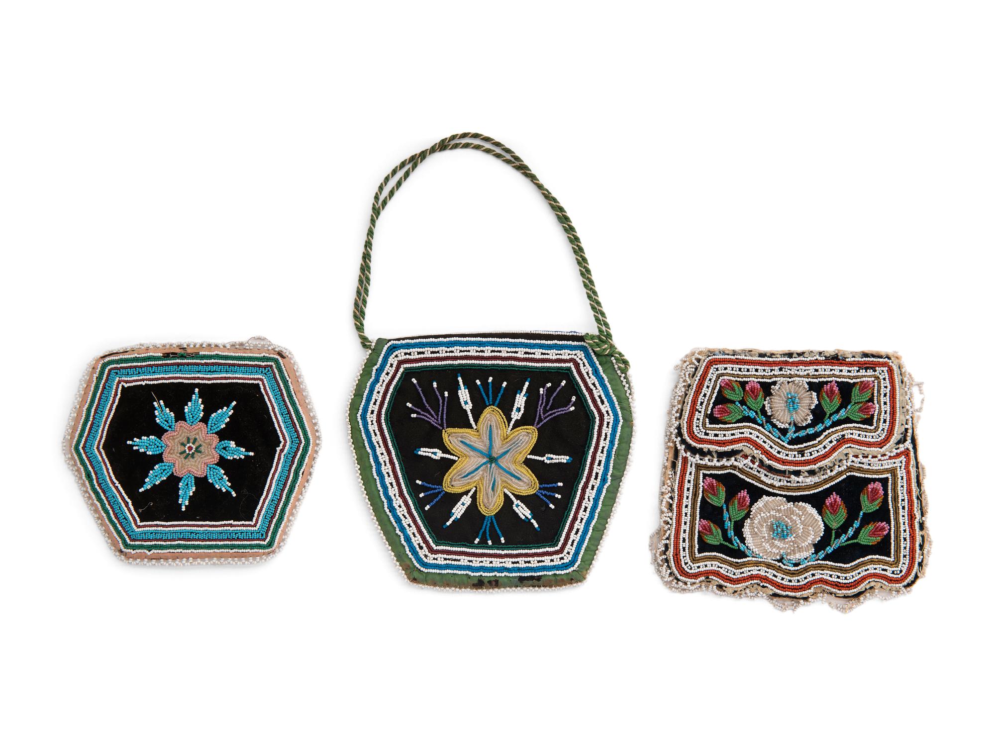 Eastern Woodlands Beaded Purses