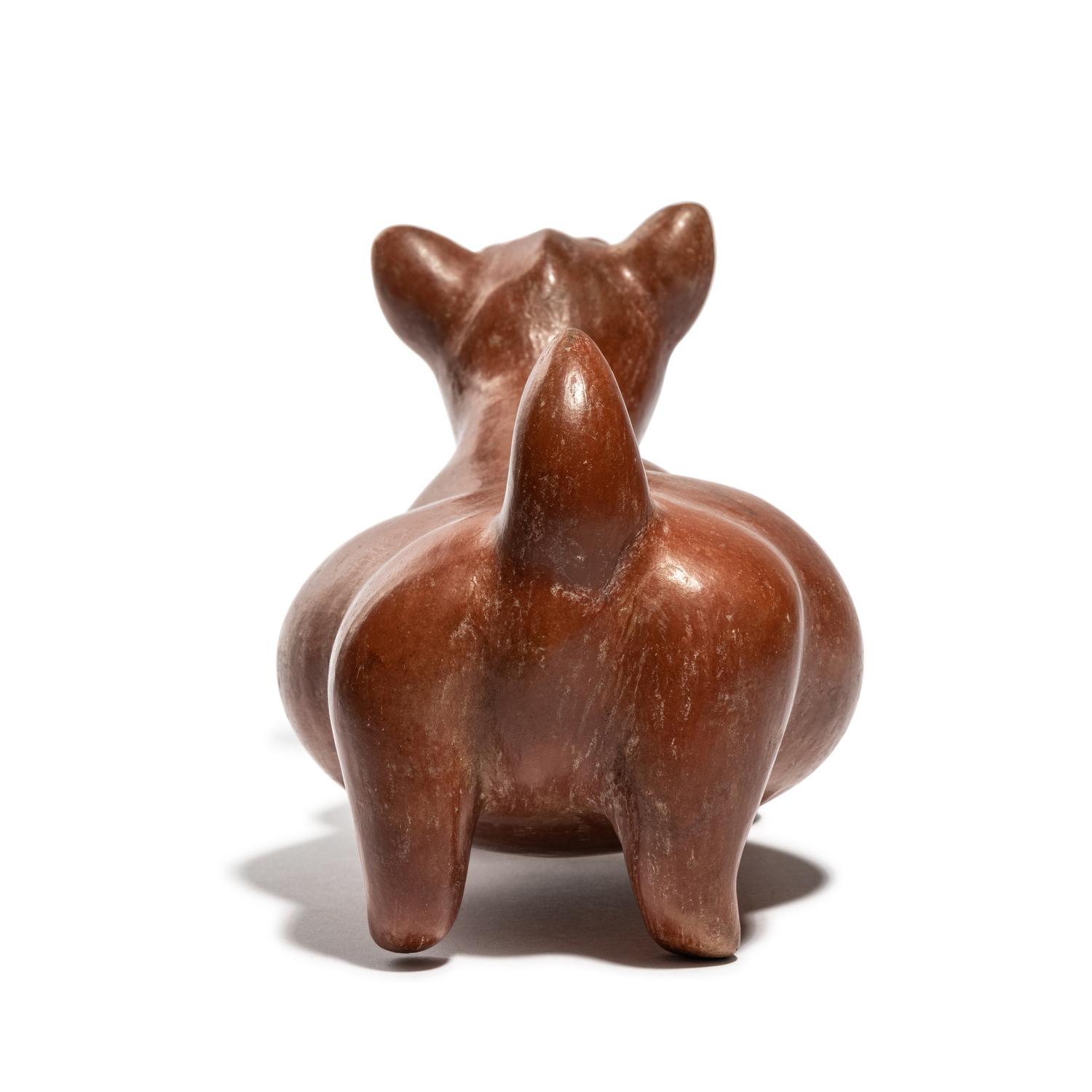 A Colima Dog Effigy Vessel
