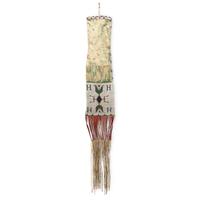 Sioux Beaded Hide Tobacco Bag