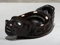 Carved Sea Lion Bowl