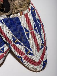 Sioux Beaded Hide Moccasins