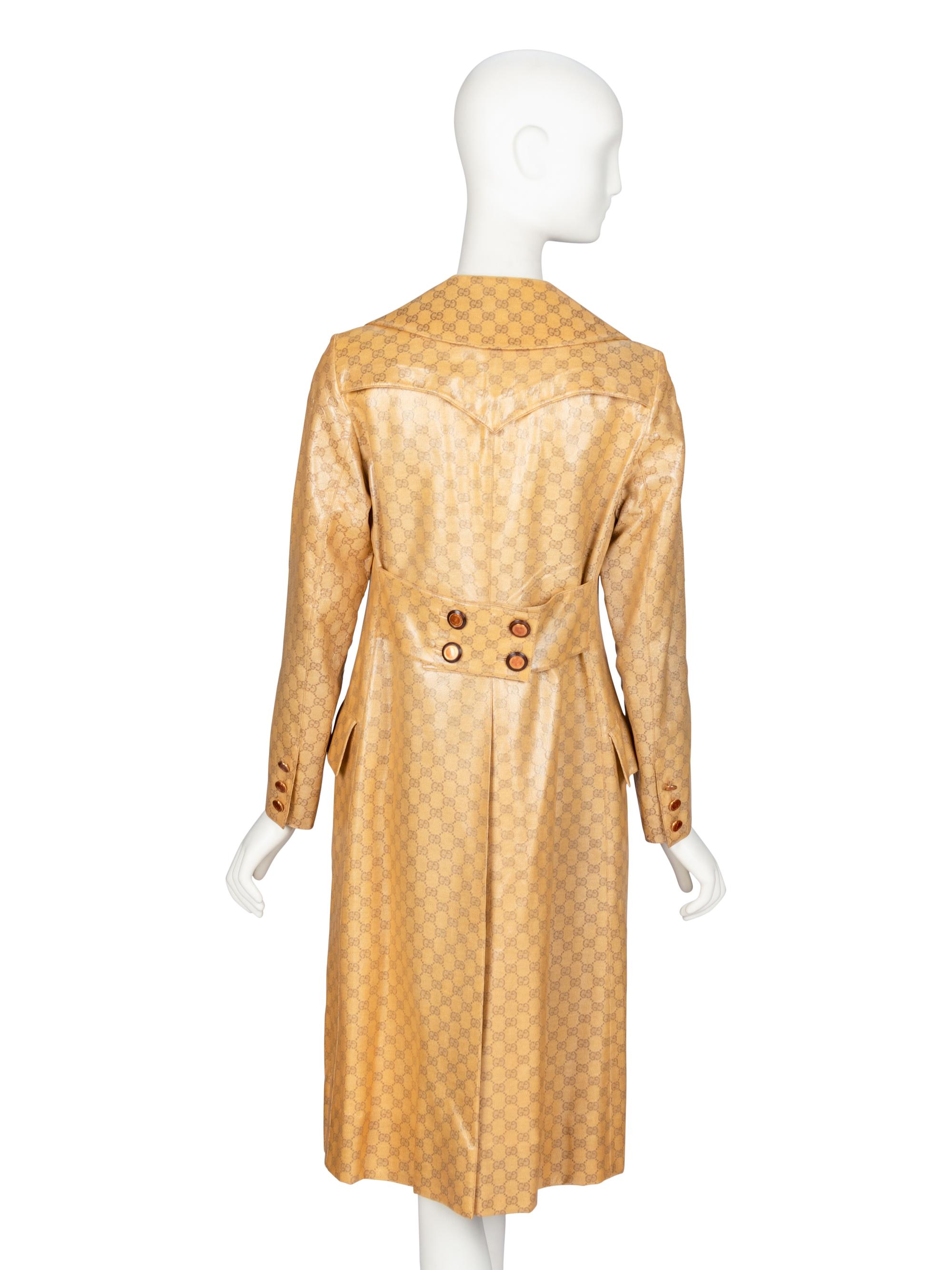 Gucci, Monogram Raincoat, 1970's