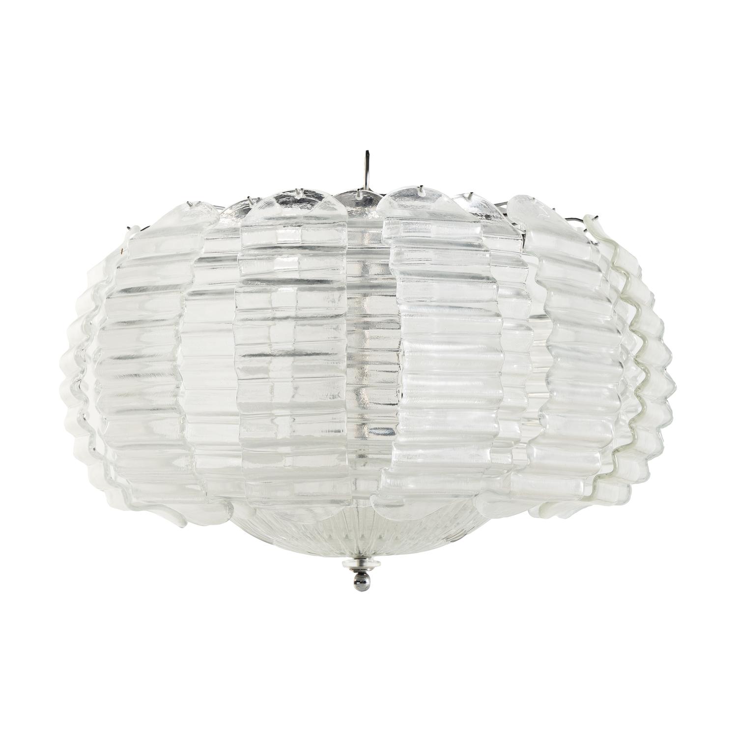 A Barovier e Toso Murano Glass Chandelier