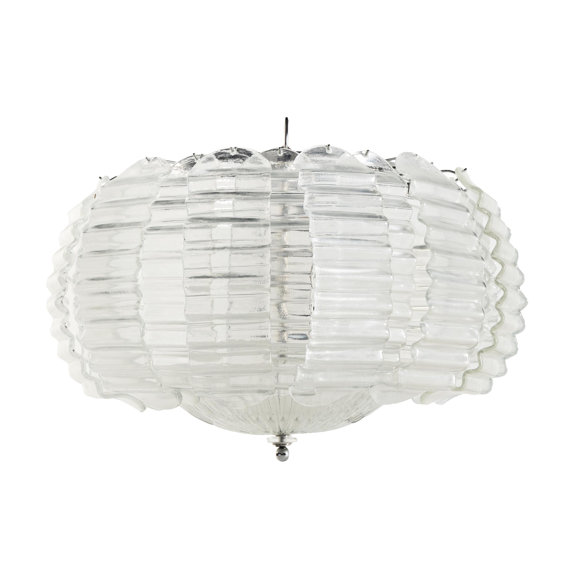 A Barovier e Toso Murano Glass Chandelier