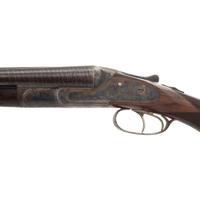 **F-Grade Lefever Arms Company SxS Hammerless Shotgun with Twist Steel Barrels