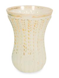 Six French Gilt Decorated Opaline Glass Articles