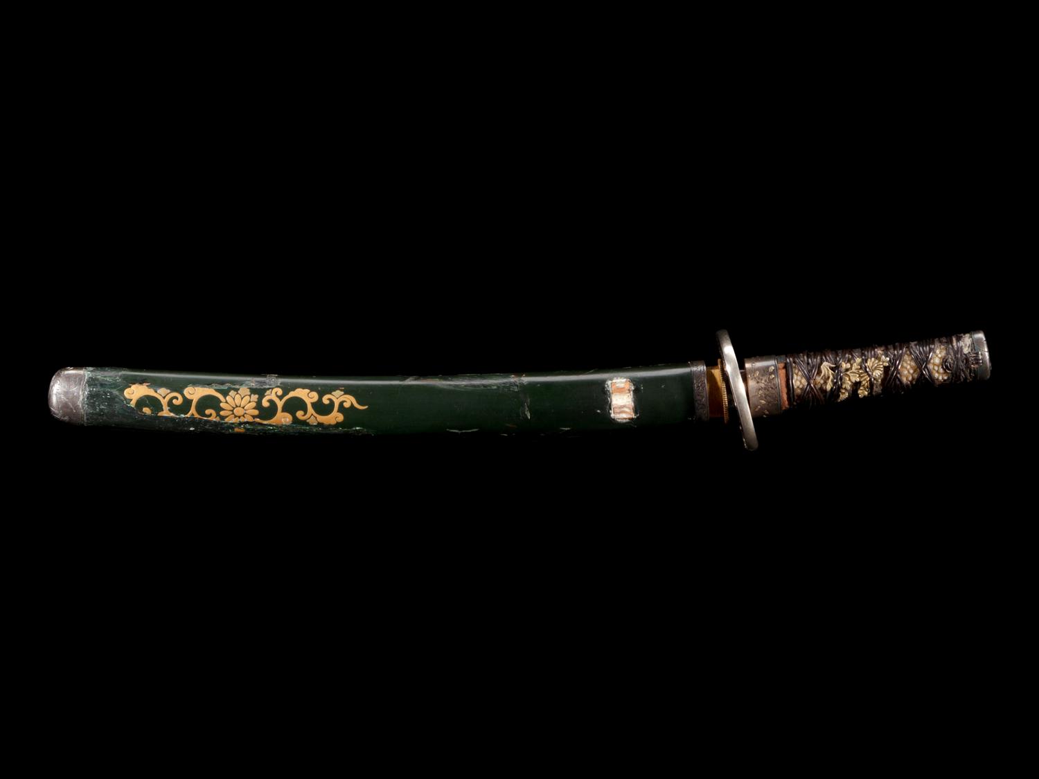 A Fine Miniature Tanto