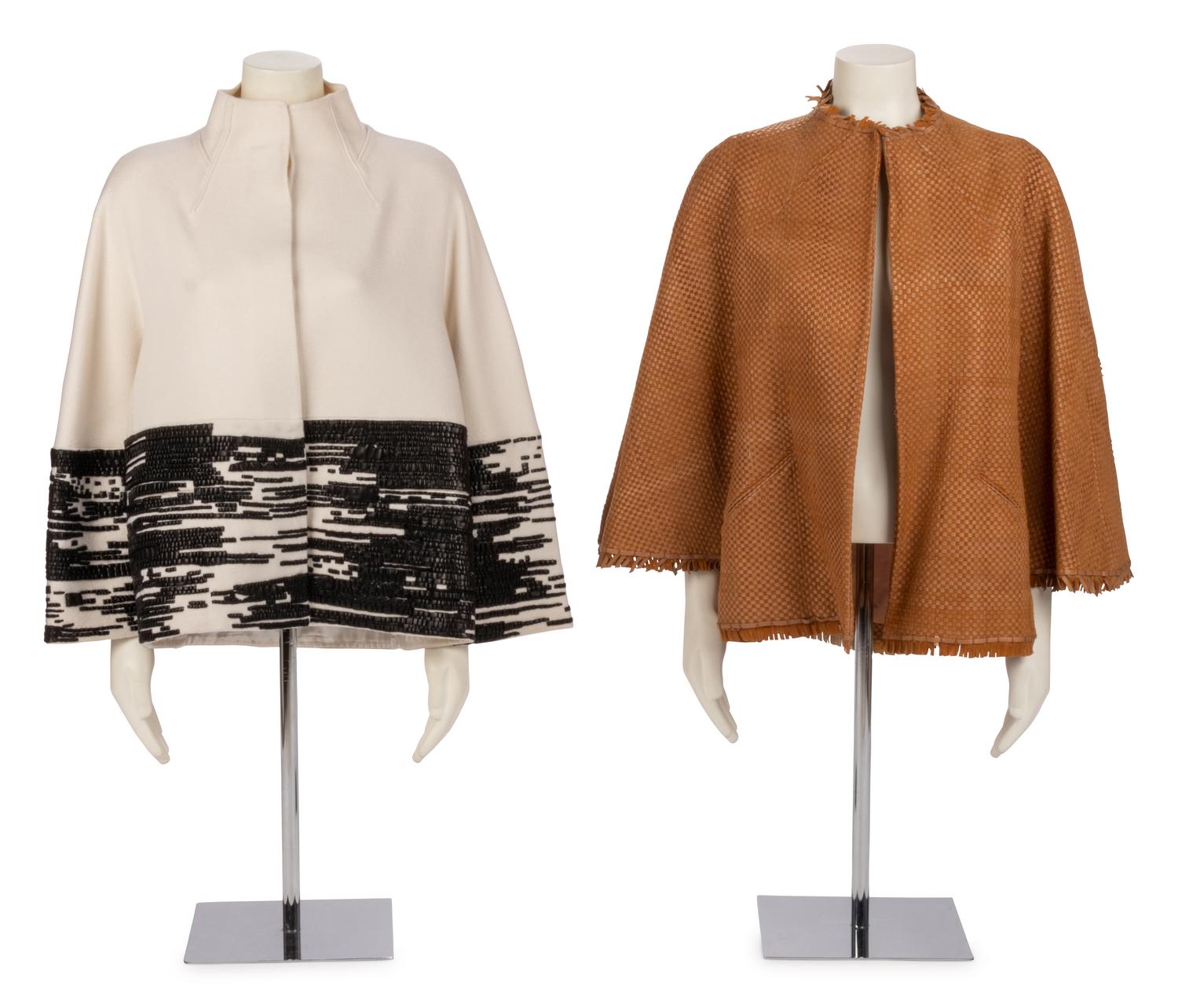 Three Chado Ralph Rucci Coats, 1990-2000s