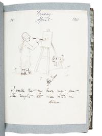[AMERICANA]. Two albums identified to Edward Burgess Butler (1853-1928), businessman and artist, including tipped in photographs, letters, and autographs associated with Butler.