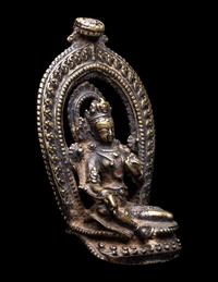 A Nepalese Bronze Figure of Tara