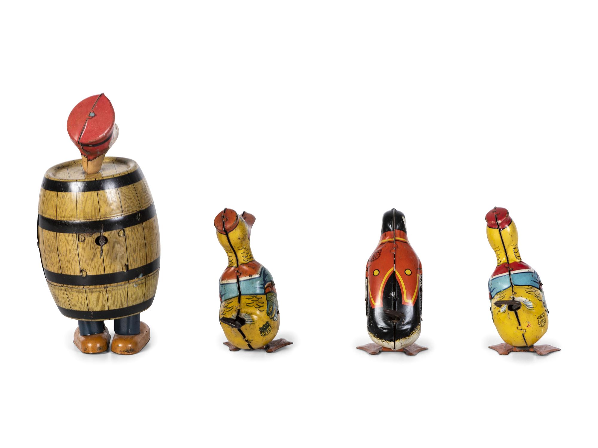 A Chein Tin Lithograph 'Barnacle Bill' Windup Toy
