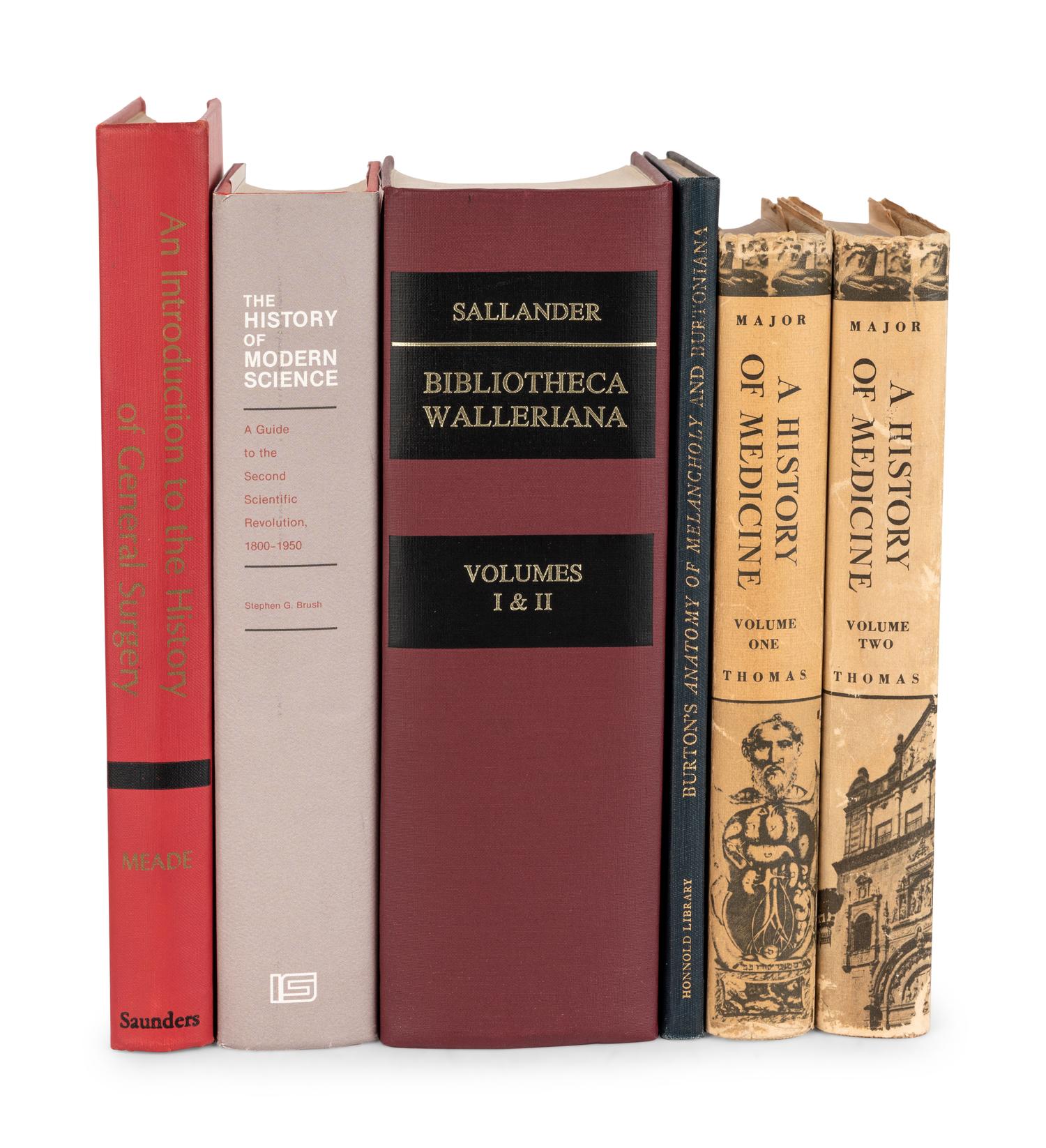 [BIBLIOGRAPHY] -- [MEDICINE]. A group of 7 works, comprising: