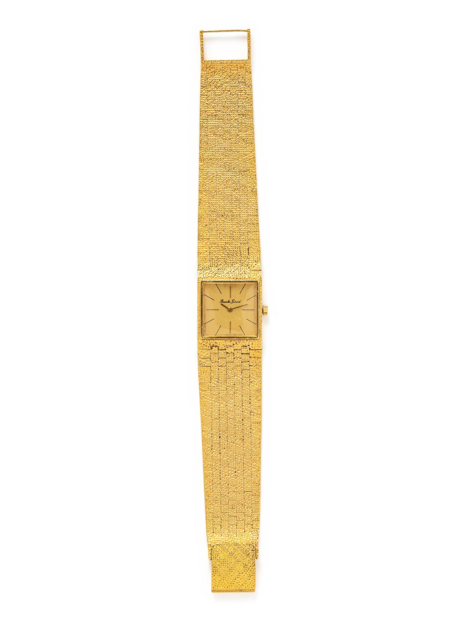 BUECHE GIROD, REF. 9920 18K YELLOW GOLD WATCH
