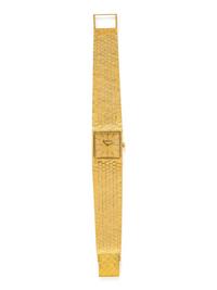 BUECHE GIROD, REF. 9920 18K YELLOW GOLD WATCH