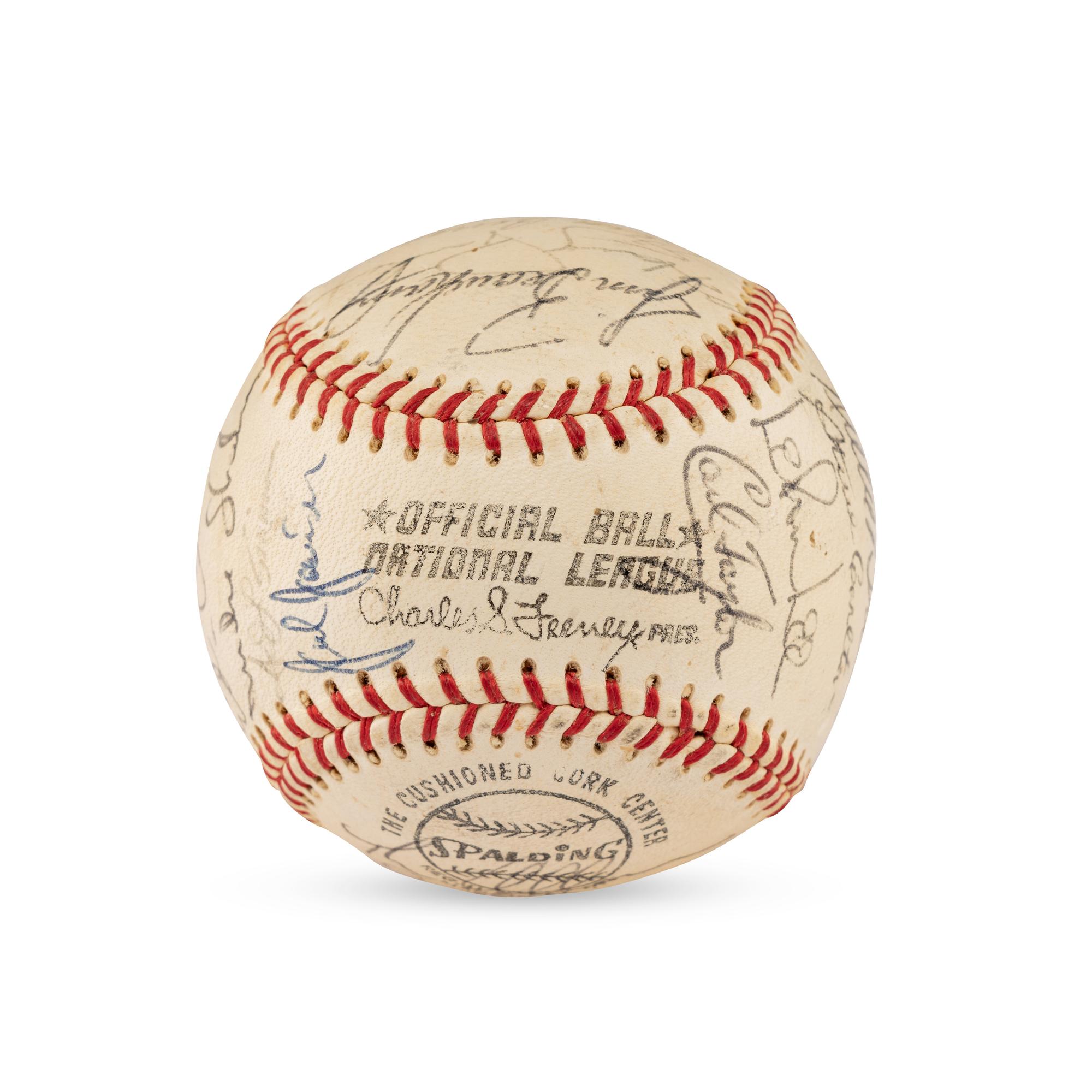 A 1970 St. Louis Cardinals Team Signed Autograph Baseball (Beckett Authentication Services)