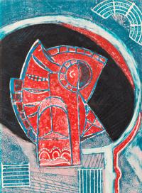 Rodolfo Nieto, (Mexican, 1936-1988), Untitled (a pair of works)