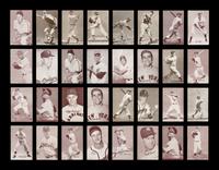 A Collection of 1950s Exhibit Baseball Cards Including Multiple Hall of Famers (62)