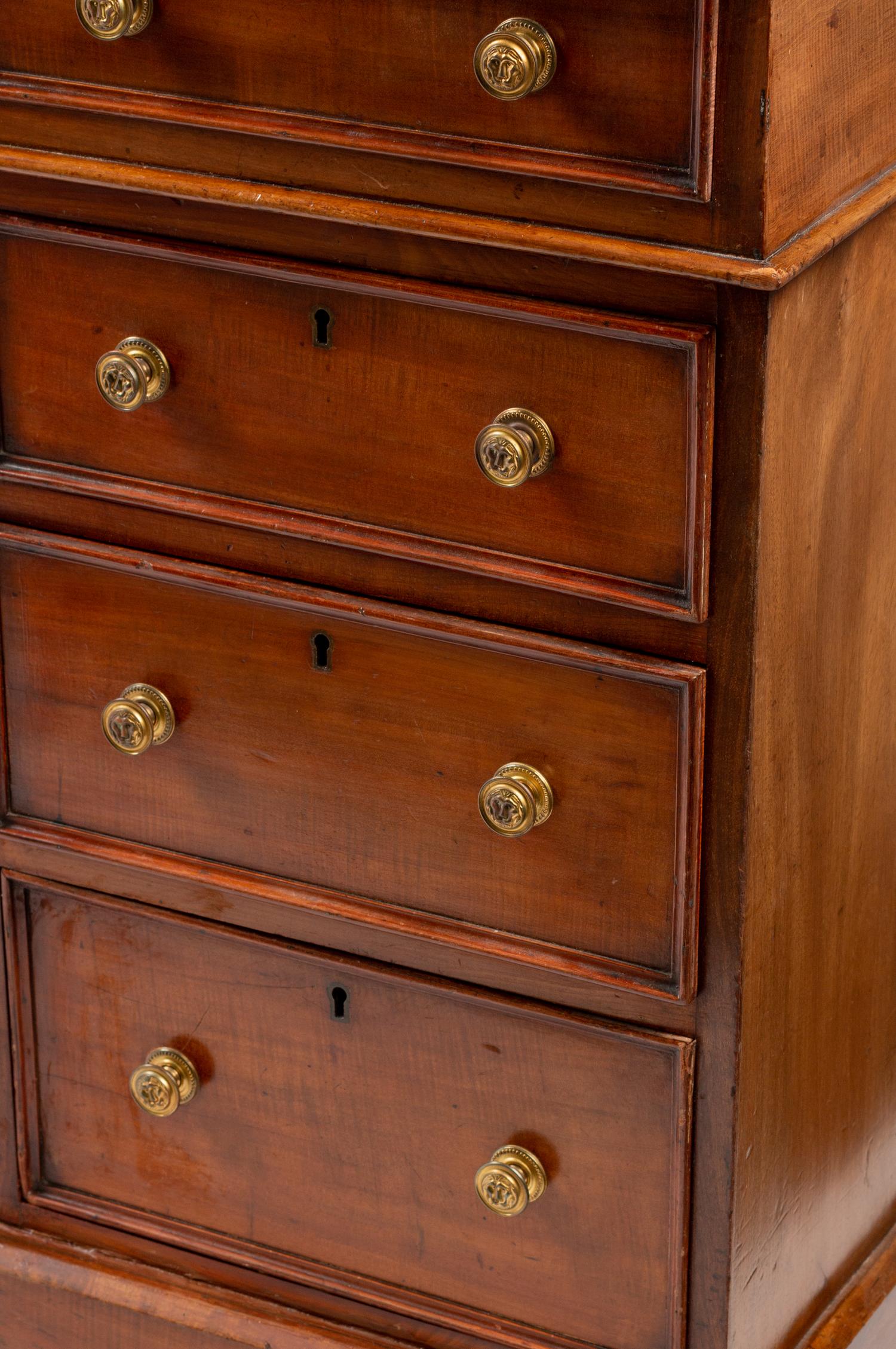 A Victorian Mahogany Pedestal Desk
