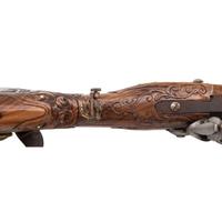 Contemporary Poltz-Carlsbad Style Flintlock Jaeger Rifle