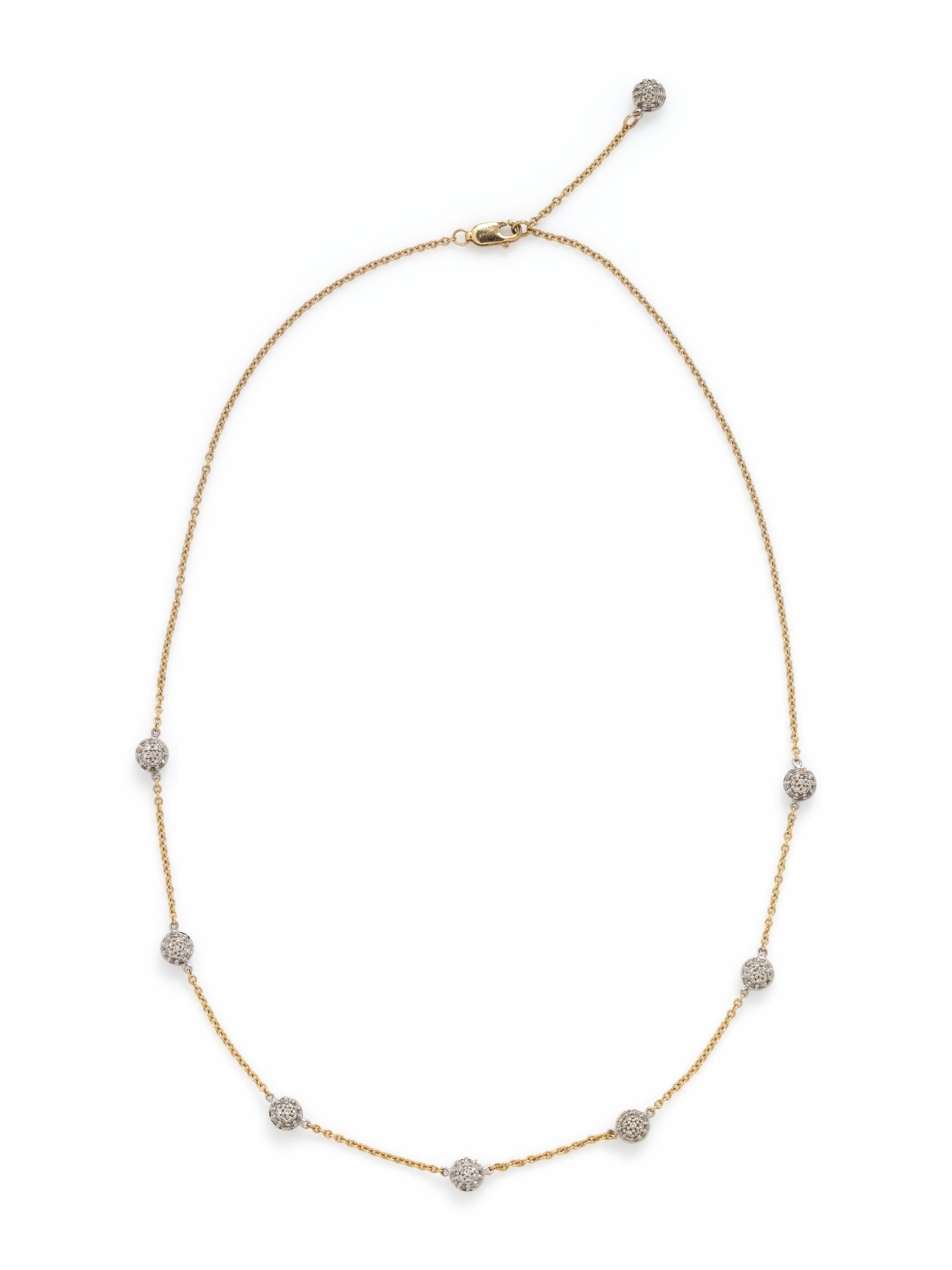 SONIA B., DIAMOND STATION NECKLACE