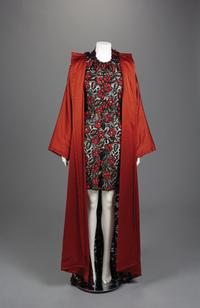 Geoffrey Beene Dress and Coat, Fall 1993