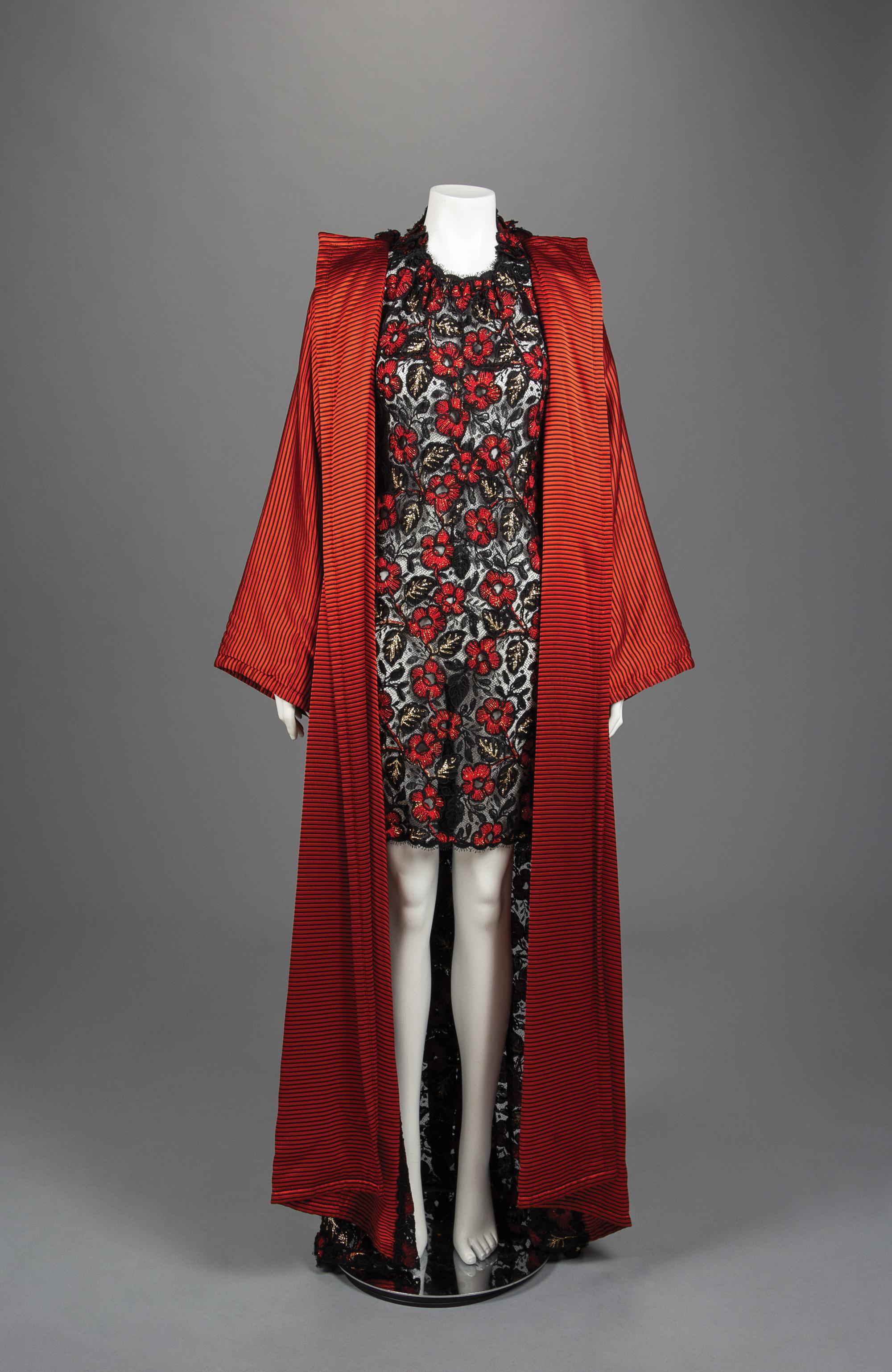 Geoffrey Beene Dress and Coat, Fall 1993