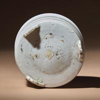 A Chinese Blanc-de-Chine Porcelain 'Lian' Incense Burner, 17th-18th Century — 明末清初 德化白瓷竹節紋奩式爐