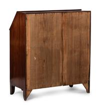 A Chippendale Cherrywood Slant-Front Chest of Drawers