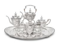 An American Silver Seven-Piece Tea and Coffee Service