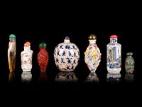 Seven Chinese Snuff Bottles