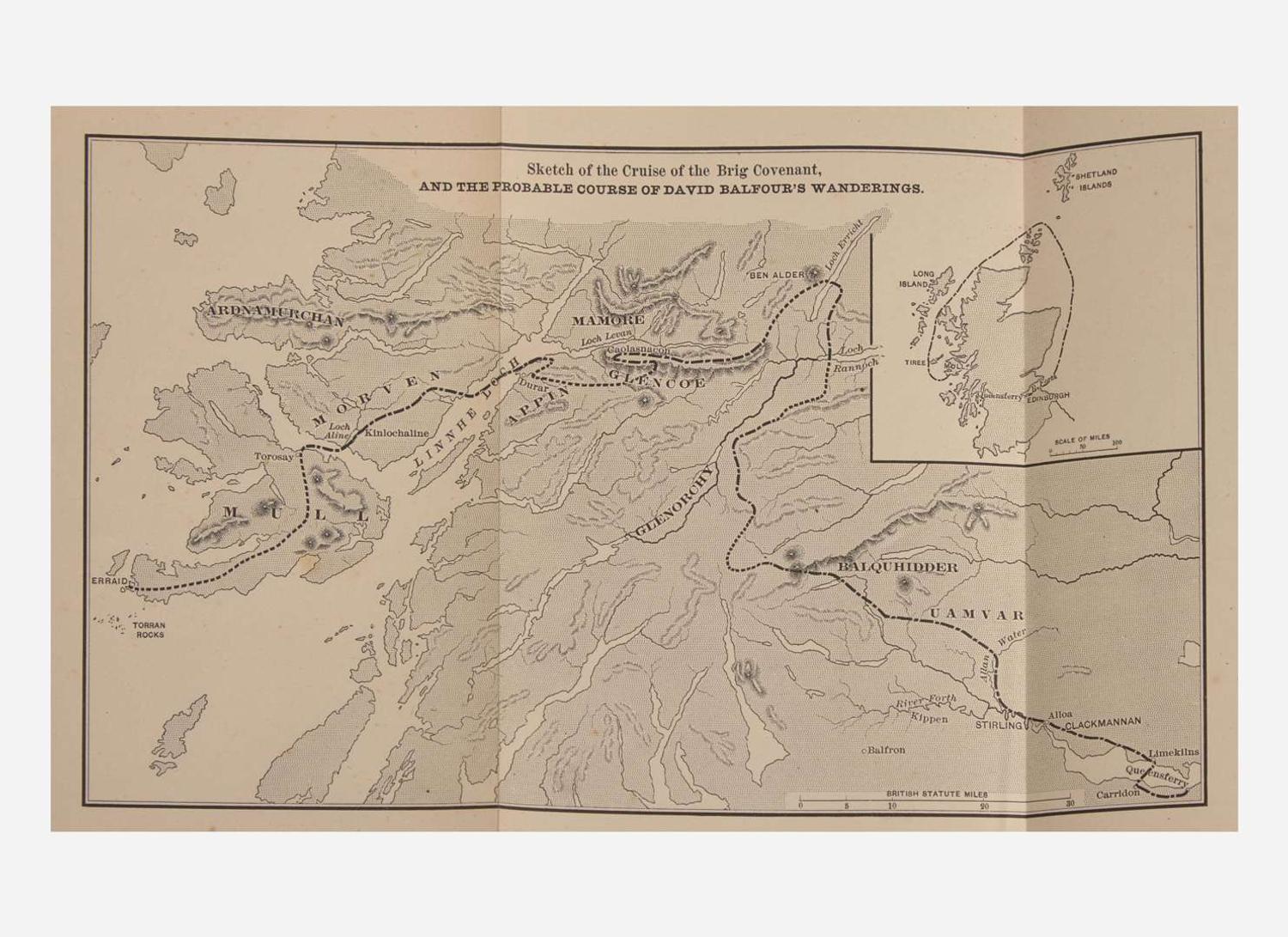[Literature] Stevenson, Robert Louis: Kidnapped: Being Memoirs of the Adventures of David Balfour in the Year 1751...