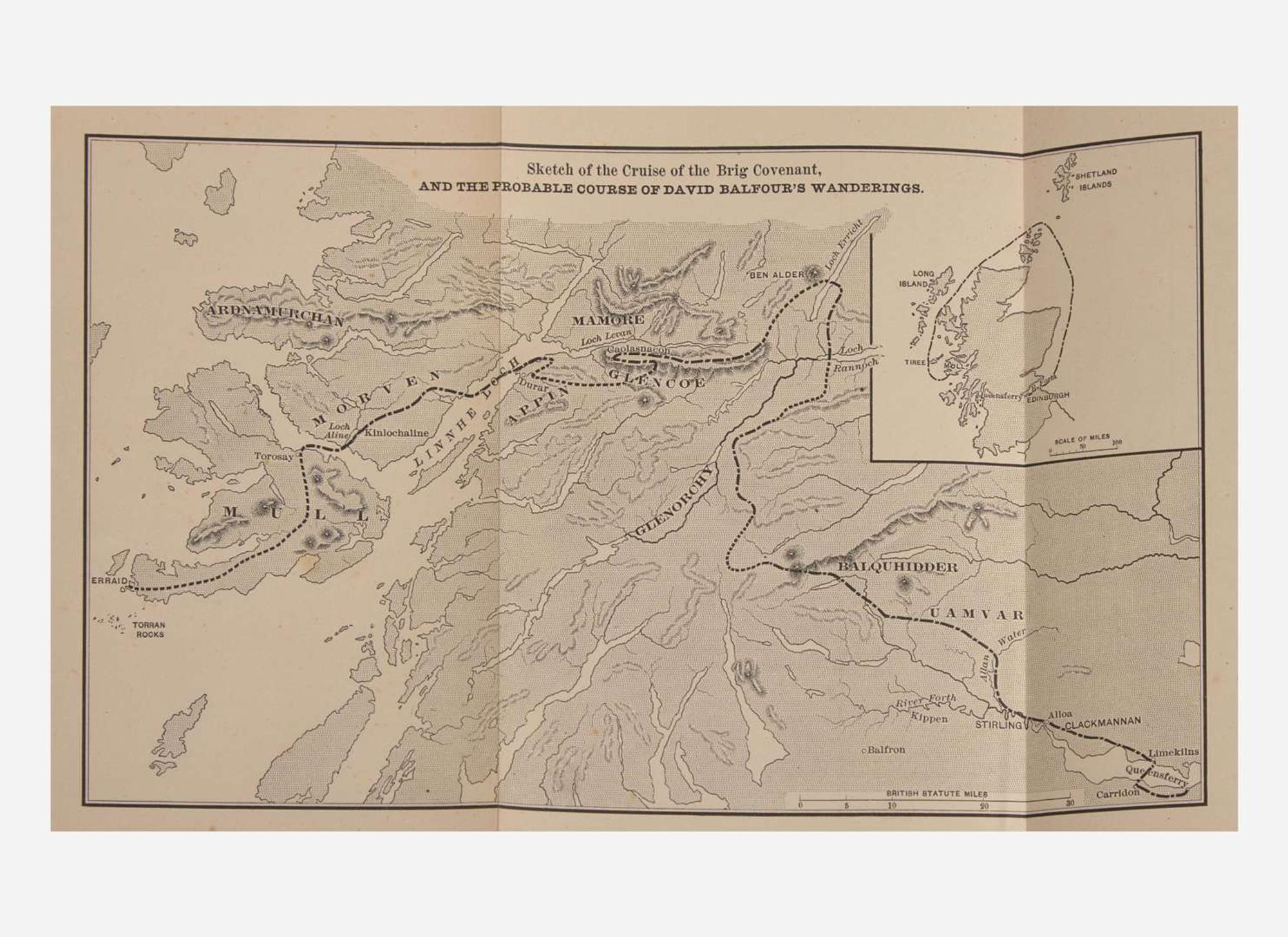 [Literature] Stevenson, Robert Louis: Kidnapped: Being Memoirs of the Adventures of David Balfour in the Year 1751...