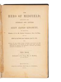 [CIVIL WAR]. Capt. Adam Schuh, 99th PA Volunteers. 3 volumes incl. Hardee's Rifle & Light Infantry Tactics.