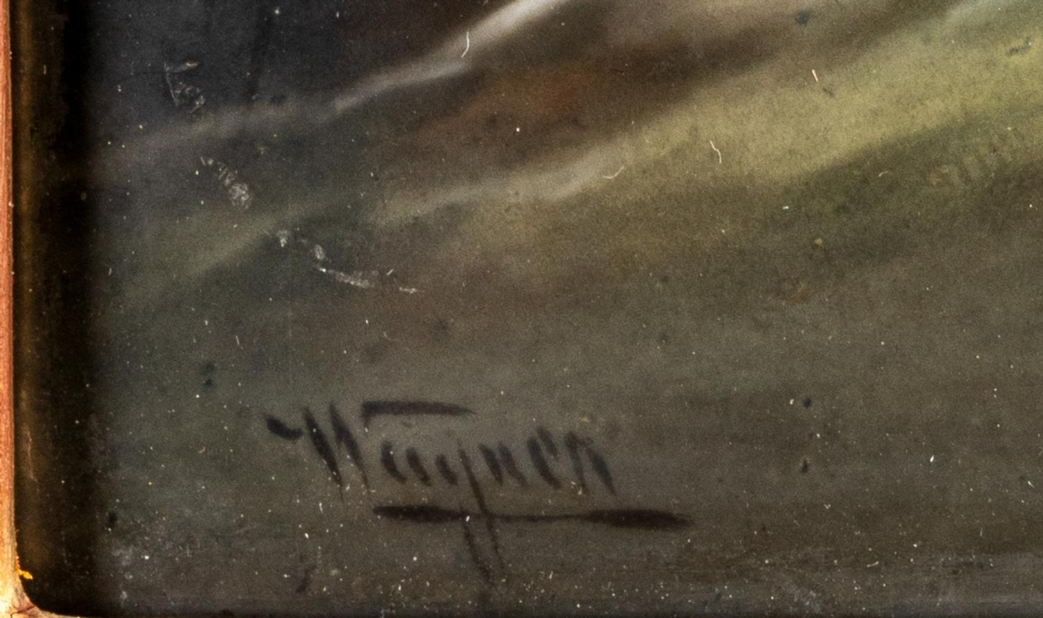 A Berlin (K.P.M.) Porcelain Plaque After Gustav Wertheimer