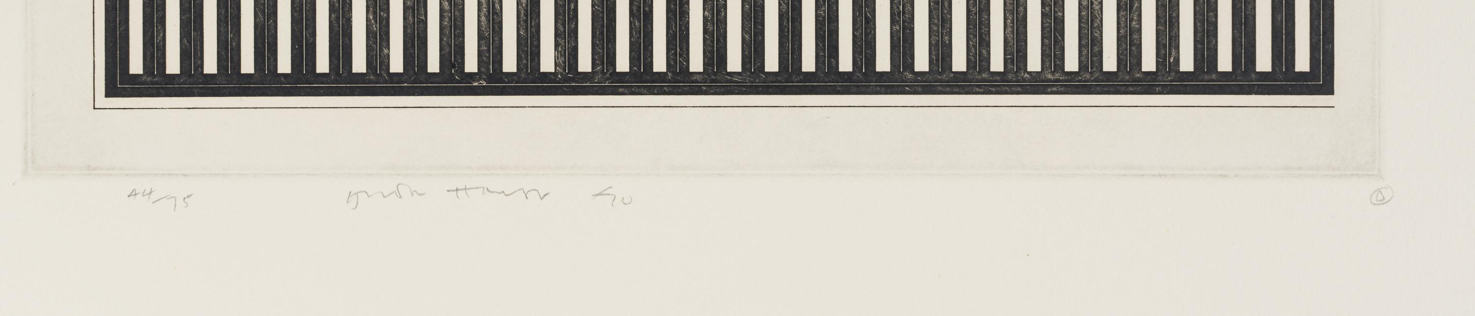 A Group of Six Prints ( Ladder Box: A; Multi Case B; Certical Screen: C; Drop Mitres: D; Quoined Chase: E; Mitred Matrix: F ), 1970