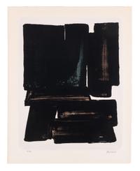 Pierre Soulages (French, 1919–2022) — Lithographie No.7a, 1957