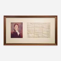 [Presidential] Jackson, Andrew Partially-Printed Land Patent, signed