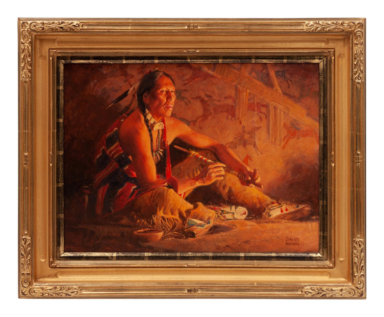 Indian with Pipe