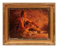 Indian with Pipe
