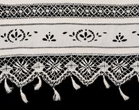 Collection of Six Cotton and Linen Lace Items