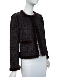 Two Chanel Fur-Trimmed Jackets, 2000-10s