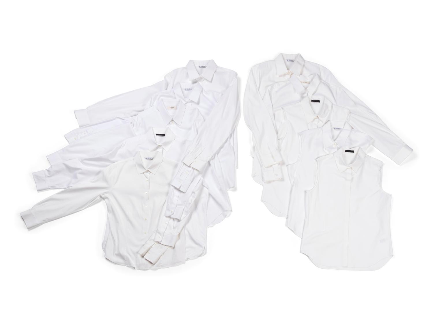 Ten Designer Dress Shirts: One Celine, Four The Row, and Five Loro Piana