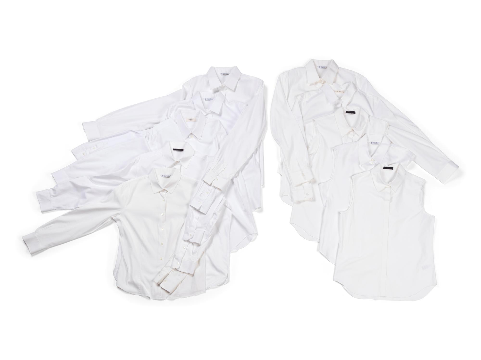 Ten Designer Dress Shirts: One Celine, Four The Row, and Five Loro Piana