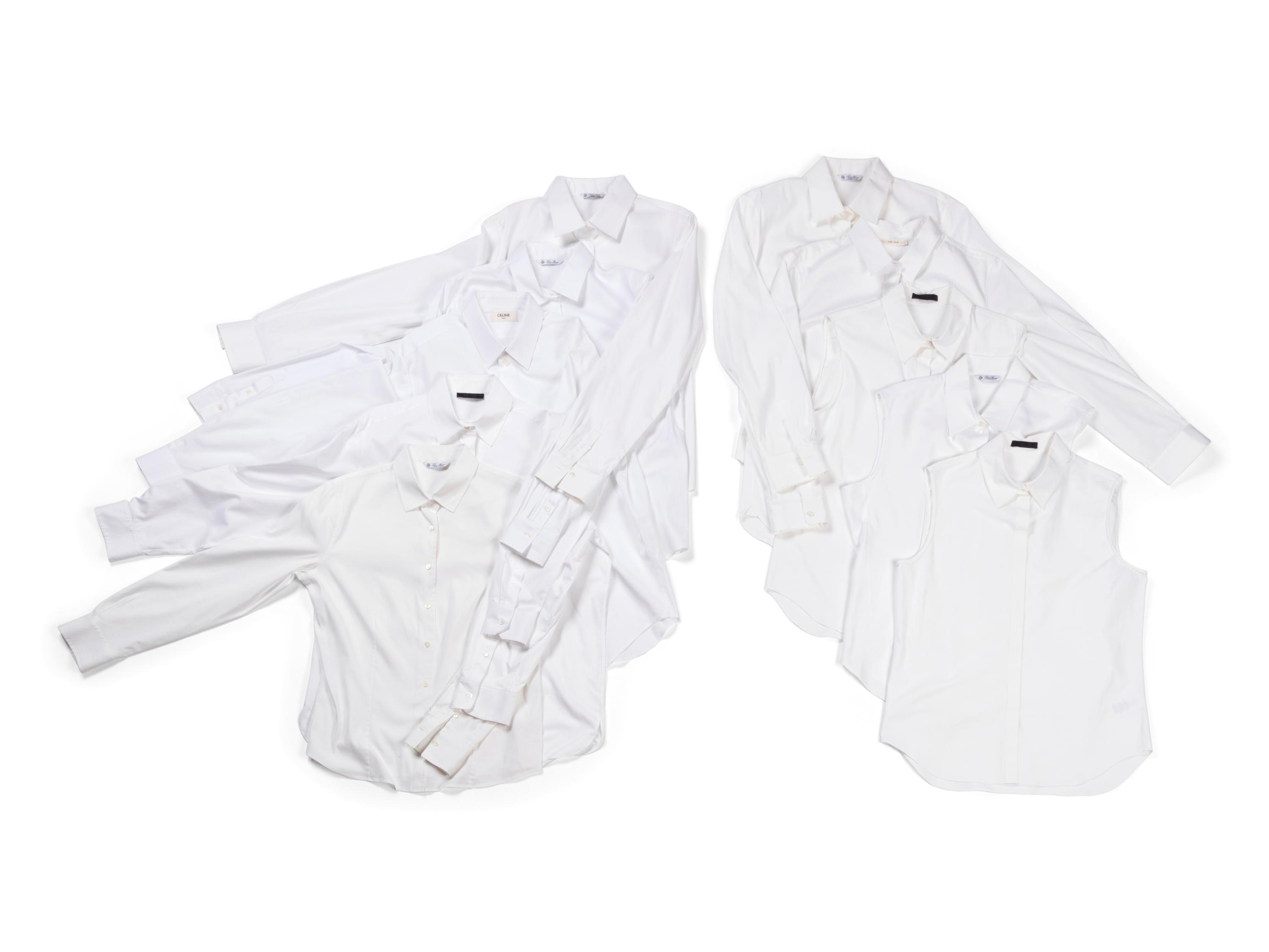 Ten Designer Dress Shirts: One Celine, Four The Row, and Five Loro Piana