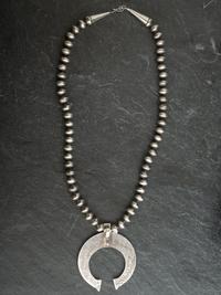 Navajo Silver Naja Necklace