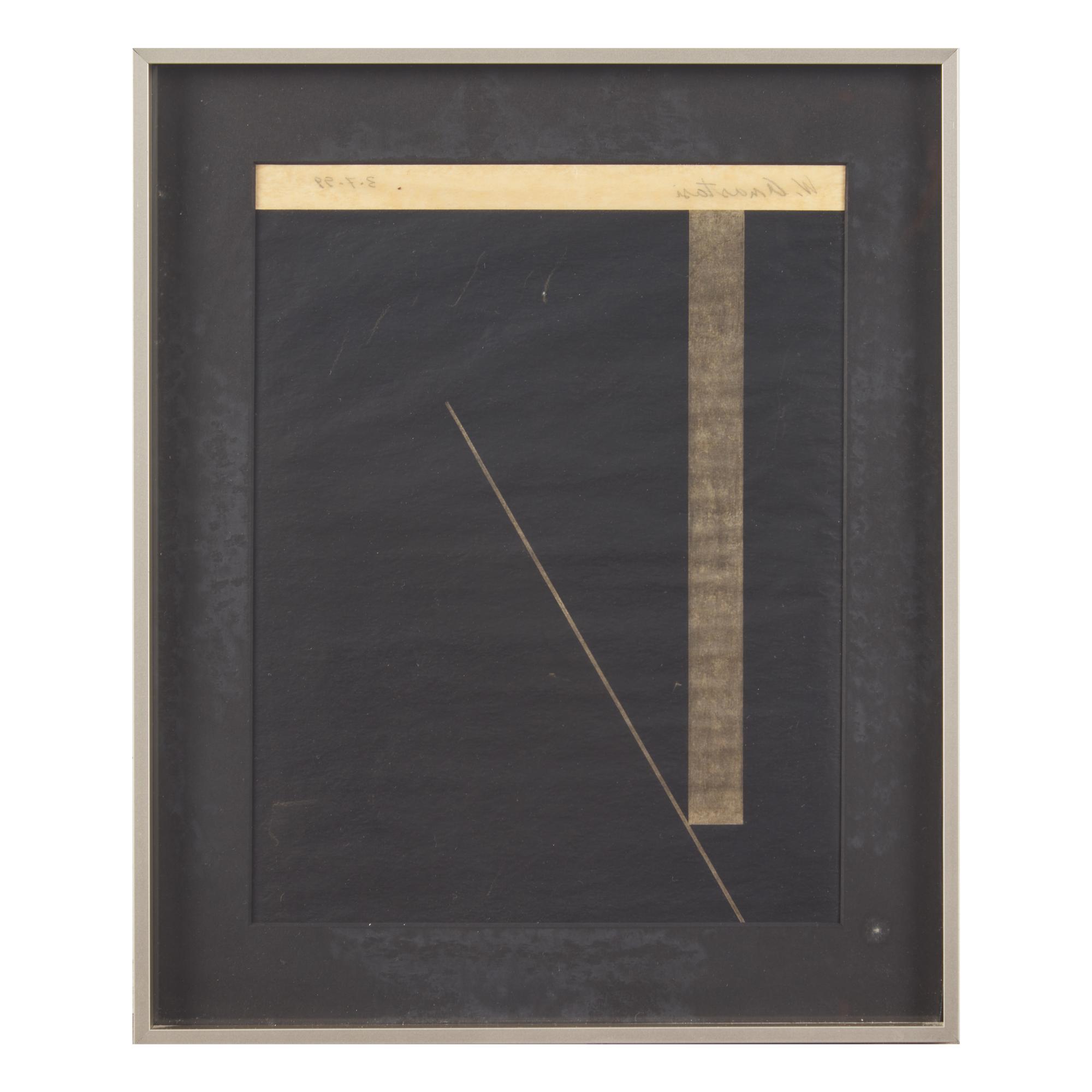 William Anastasi (American, b. 1933) — Untitled , 1999