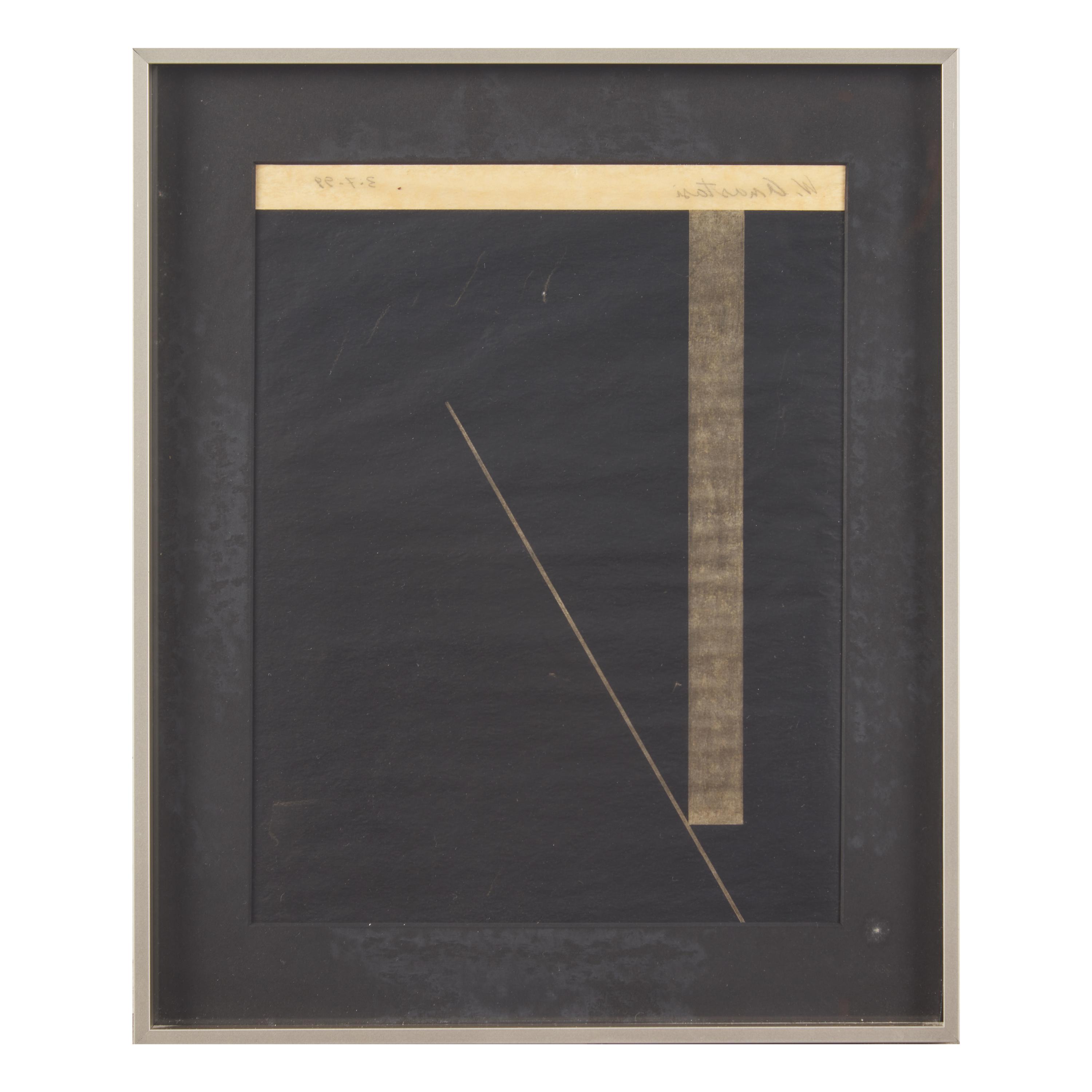 William Anastasi (American, b. 1933) — Untitled , 1999